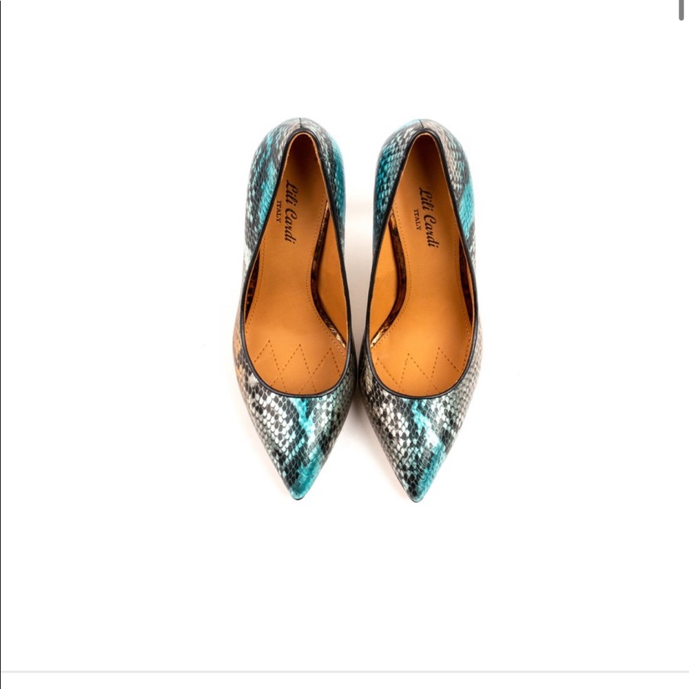NWT Italian leather heels - Picture 5 of 6
